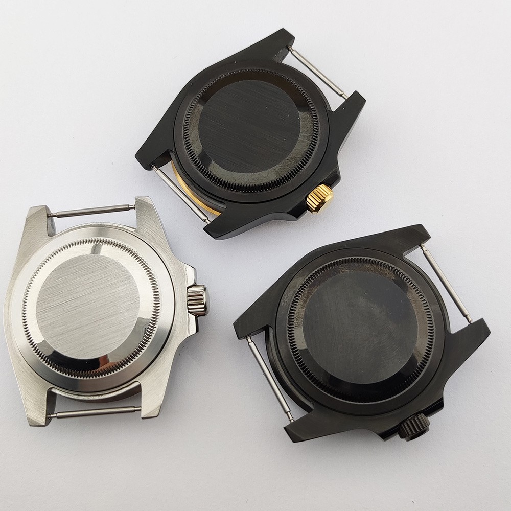 40mm NH35 NH36 case, watch accessories, add ceramic bezelfit for nh35 nh36, miyota 8215 8205 movement NO.26