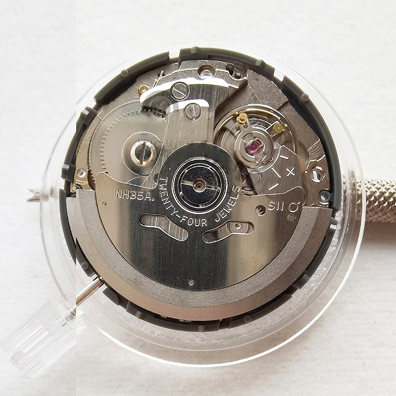 NH35 NH35A Original Japan mechanical movement with date white/black/gold automatic watch Movemnt replacement high precision 2022