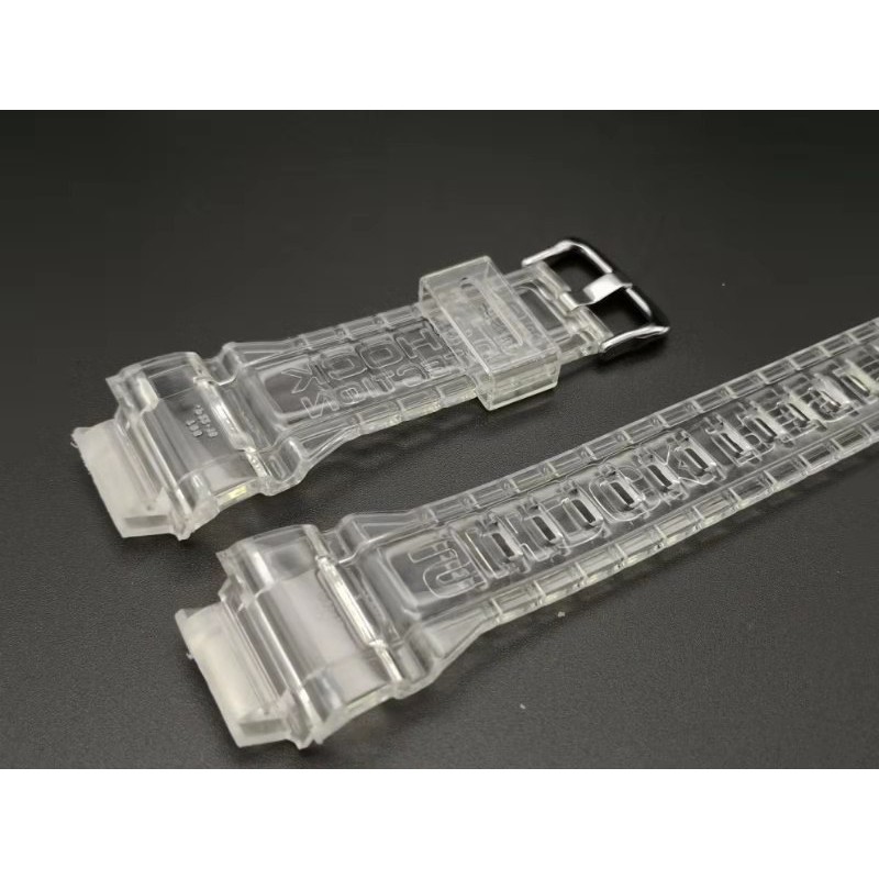 Watch Bands and Case for G-9300 GW-9300 Ice Crystal Transparent Watch Strap and Bezel with Gift Tools for Man and Woman