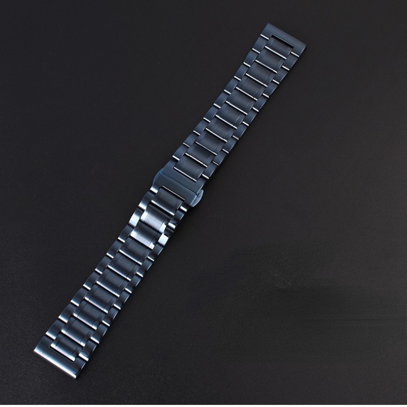 For Men Fashion Watch Dark blue Stainless Steel Watchband Metal Bracelet Strap Wrist Watch Mesh 18mm 20mm 21mm 22mm