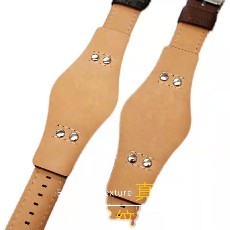 For Fit Fossil FS5088 FS4656 BQ1718 FS4616 4617 JR1401 1437 FTW1163 Watch Band Leather Strap 22 24mm With Strap Tray