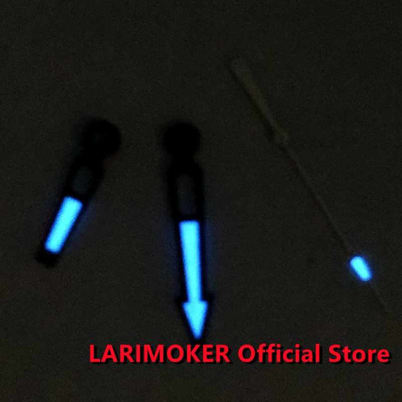 LARIMOKER Blue Luminous Wrist Watch Fits Miyota 8215 8205 821A Mingzhu DG 2813 3804 Movement