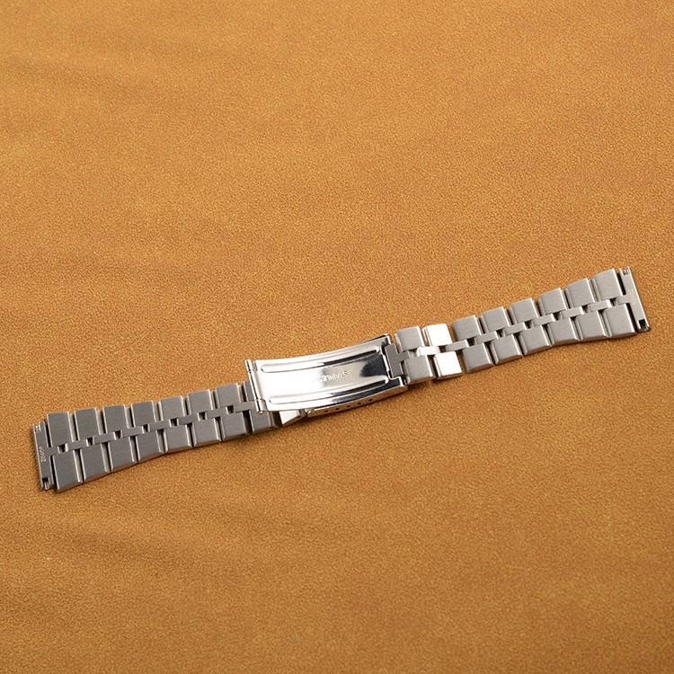 20mm stainless steel bracelet silver band for watch SEIKO fish bone Z040S