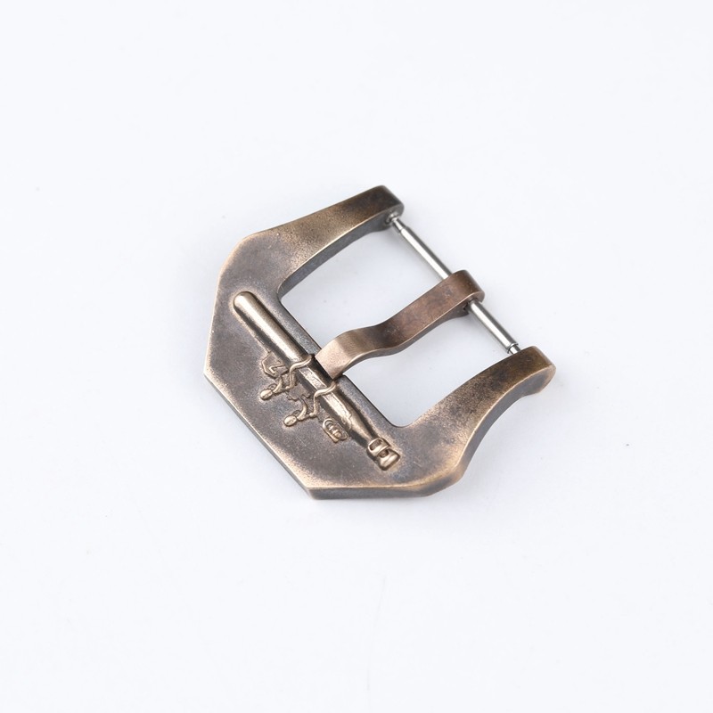 Submarine Bronze Buckle 22 24 26MM For PAM Bronze Watch Leather Rubber Strap Buckle Bronze Watch Buckle