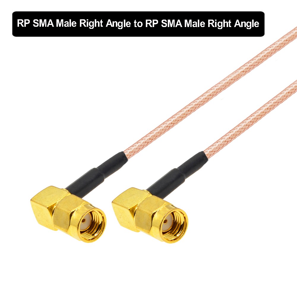 RG316 SMA Male to SMA Male RF Plug Pigtail Jack Connector WIFI Extension Cable RF Coaxial Wire Adapter Wire BEVOTOP 5cm-30m