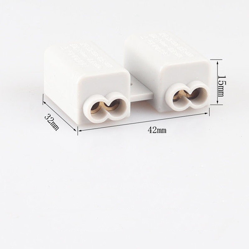 High-power main branch terminal branch wiring pair connector is connected to the machine T-type wiring terminal