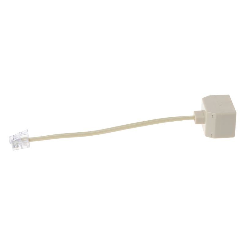 Phone Splitter RJ11 6P4C 1 Male to 2 Female RJ11 to RJ11 Splitter Phone Charger