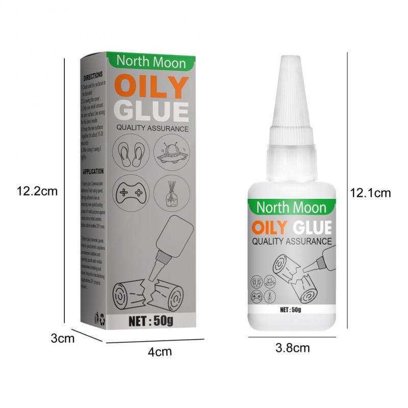 50ml Super Oily Glue Welding Agent Oil Glue Sticky Shoes Metal Wood Ceramic Handmade DIY Grease Glue Acrylic Adhesive Sealants