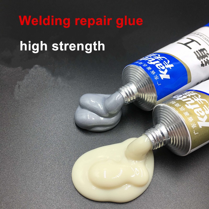 Kafuter 1 set AB 65G Glue A+B Curing Super Liquid Glass Metal Rubber Waterproof Strong Adhesive Glue For Stainless Steel Alloy