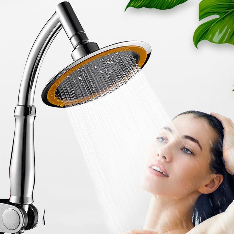 4/6 Inch Adjustable 2 Mode Shower Head Bathroom Handheld Spray Head Home High Pressure Large Rainfall Universal Shower Nozzle