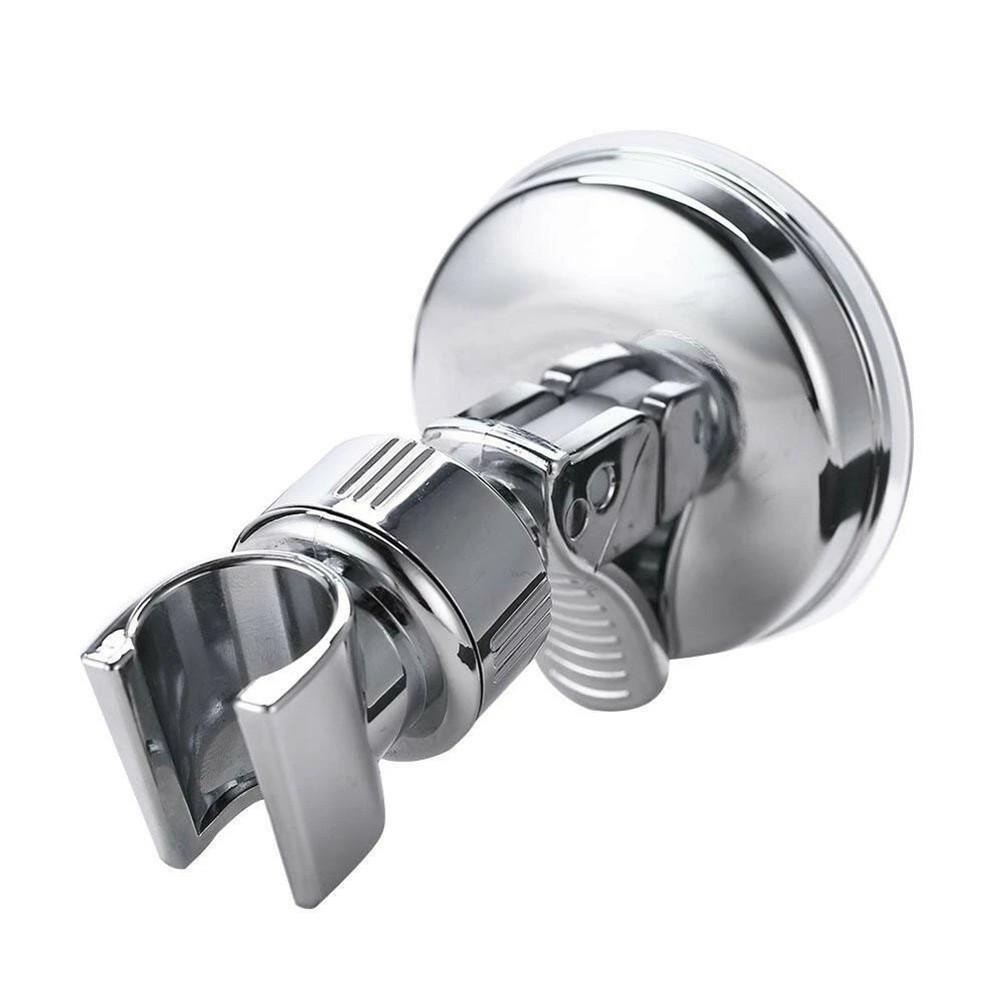 Adjustable Shower Head Holder Handheld Drill-free Shower Rack Punch-Free Chrome Bathroom Mixer Bracket