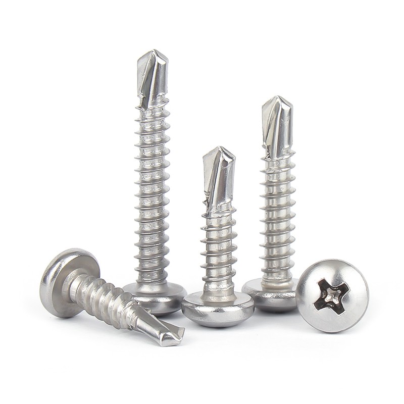 Hillips Pan Head Self Drilling Screw Thread Self Drilling Screw Bolt Stainless Steel M3.5 M4.2 M4.8 M5.5 M6.3