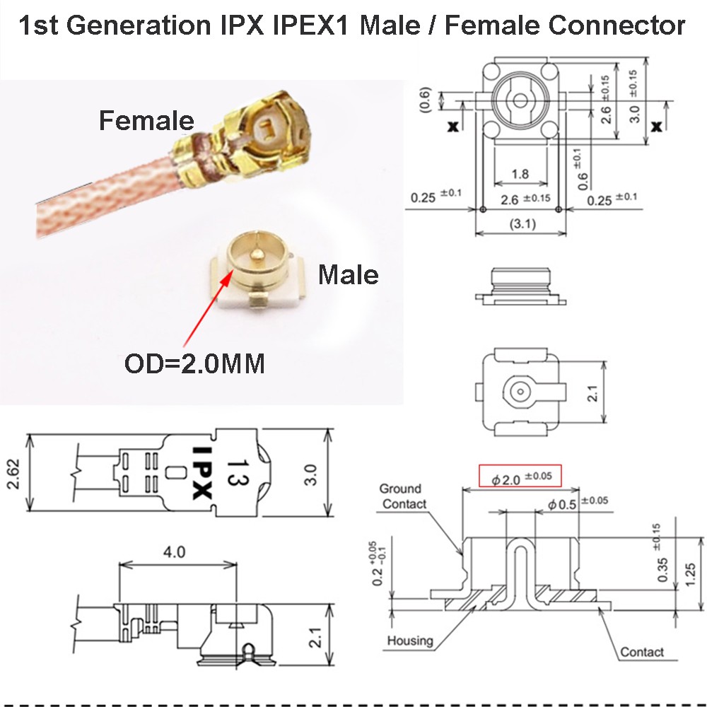 10pcs/lot SMA Female to uFL/u.FL/IPX/IPEX1 Female Connector RF Coax Pigtail Antenna Extension Cable RG178 SMA IPEX Cable