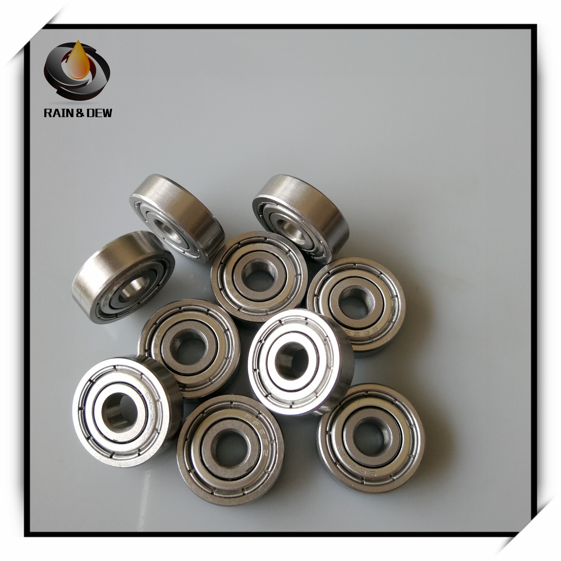 10pcs S625ZZ Stainless Steel Bearing 5*16*5mm ABEC-7 S625Z S625 Z ZZ Ball Bearings 3D Parts