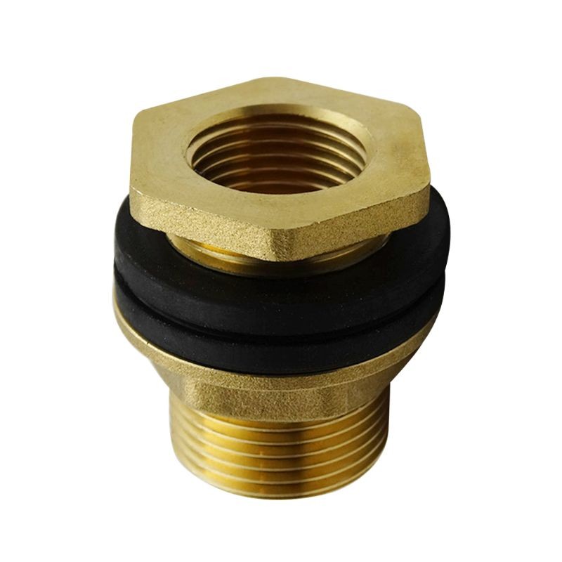 External Brass Water Tank Connector 1/2″ Inner Thread 3/4″ Water Tank