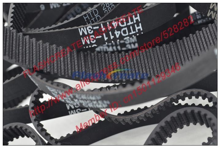 5pcs HTD3M Belt 720 3M 9 Length=720mm Width=9mm Teeth=240 3M Timing Belt Rubber Closed Loop Belt 720-3M Free Shipping