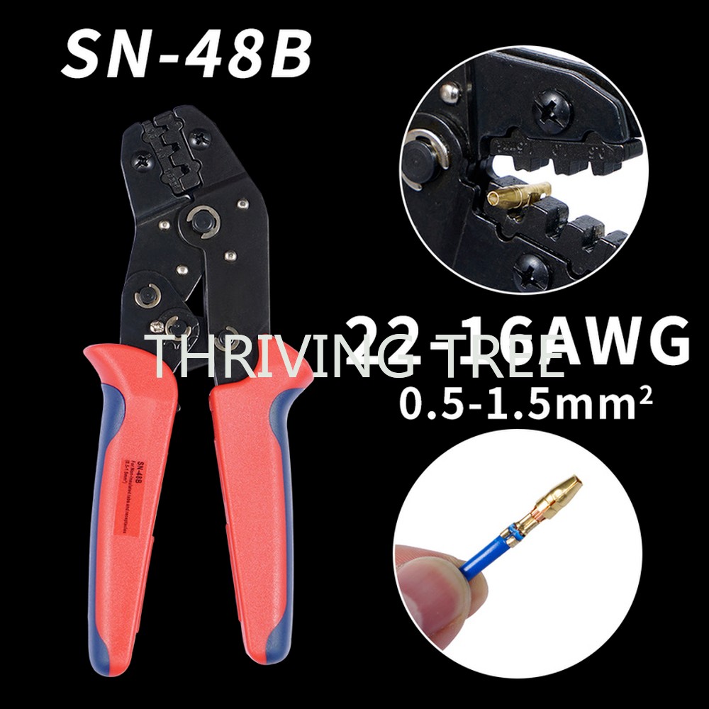 400/600pcs Bullet Termin Electrical Wire Connector Connector Kit SN48B Crimping Tool Crimp Terminals for Cars Automobiles Motorcycle