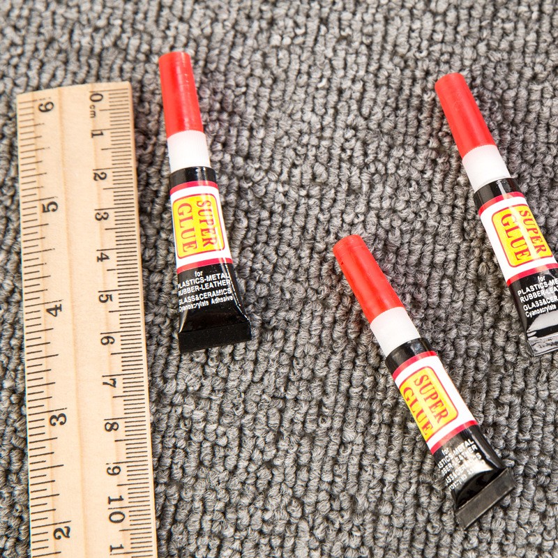 4/10pcs Super Glue Liquid Tube Super Glue Cyanoacrylate 502 Speed ​​Glue Adhesive Repair Plastic Metal Nail Polish Bottle Flexible Shoe Repair