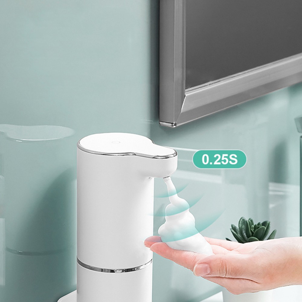 New Automatic Sensor Soap Liquid Dispenser with USB Charging Touchless Smart Hand Washing Machine Bathroom Liquid Soap Dispenser