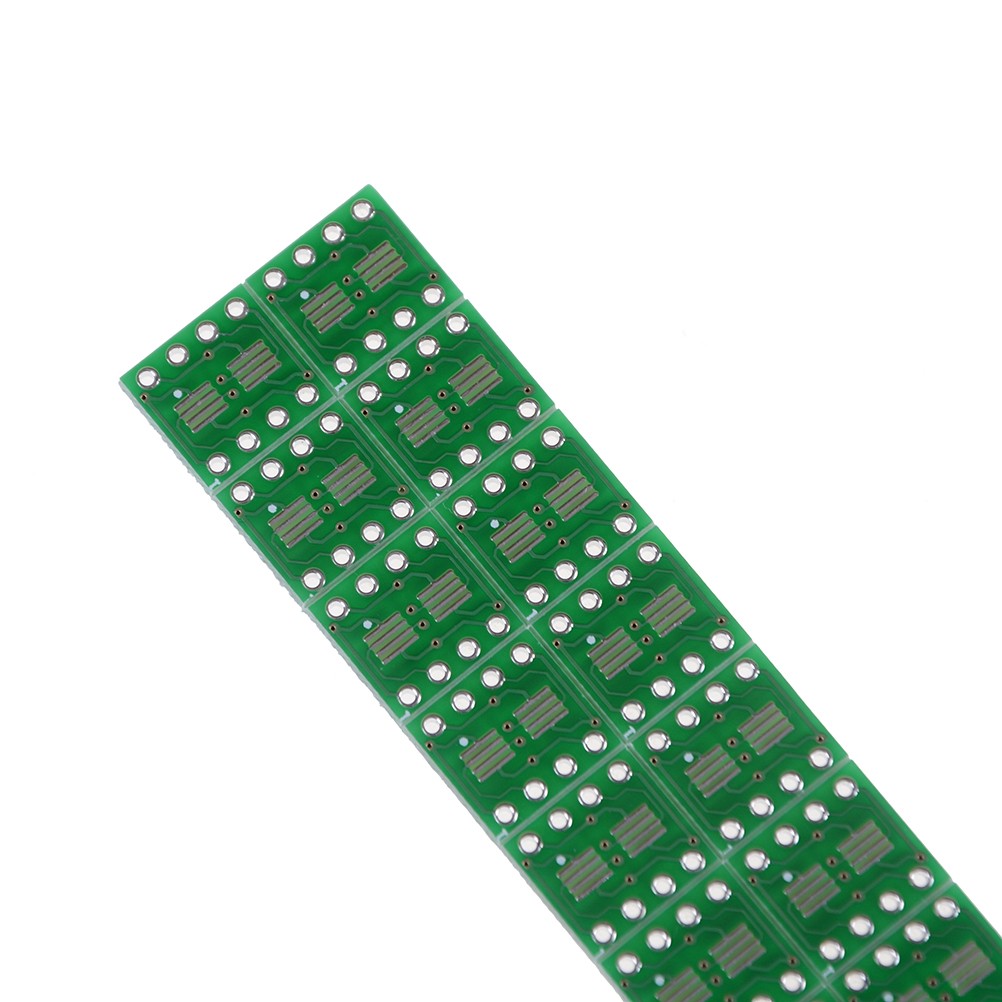 20pcs SOP8 SO8 SOIC8 SMD to DIP8 Converter PCB Board Converter Double Sides 0.65mm/1.27mm Wholesale