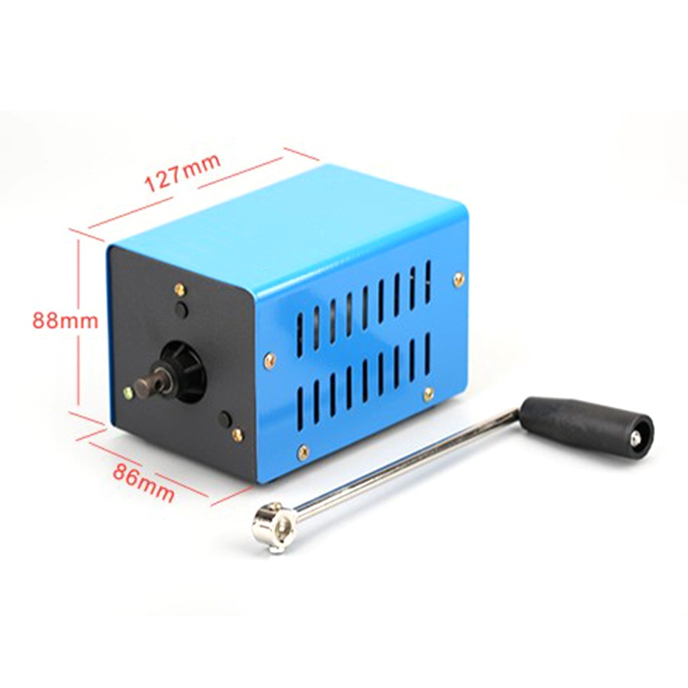 20W Emergency Electric Generator Hand Crank Dynamotor Hand Crank USB Generator Mini Generator Outdoor Camping Survival