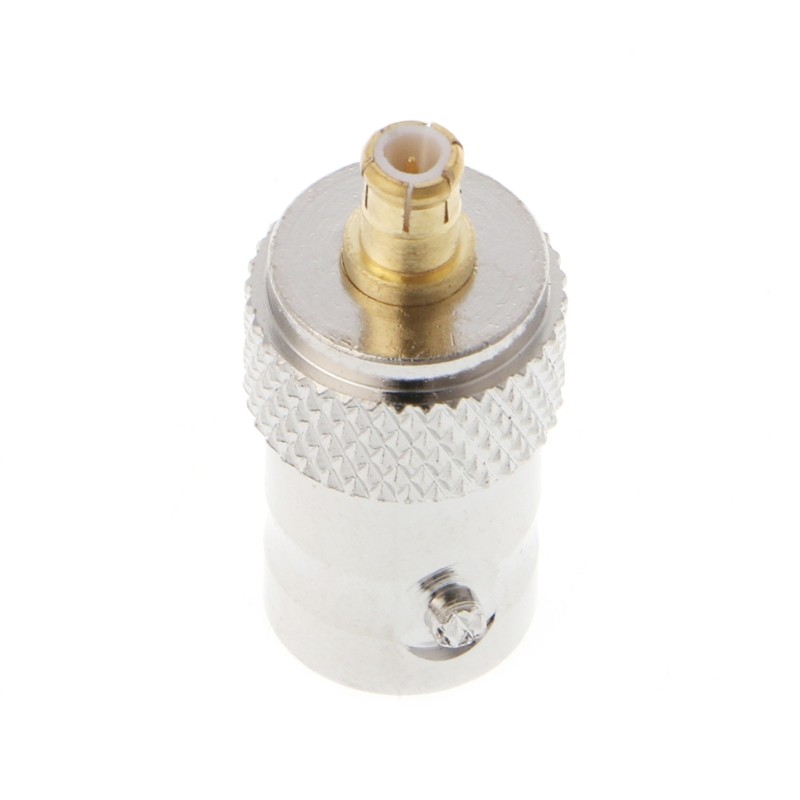 BNC Female to MCX Male Socket, Straight RF Coaxial Connector Adapter