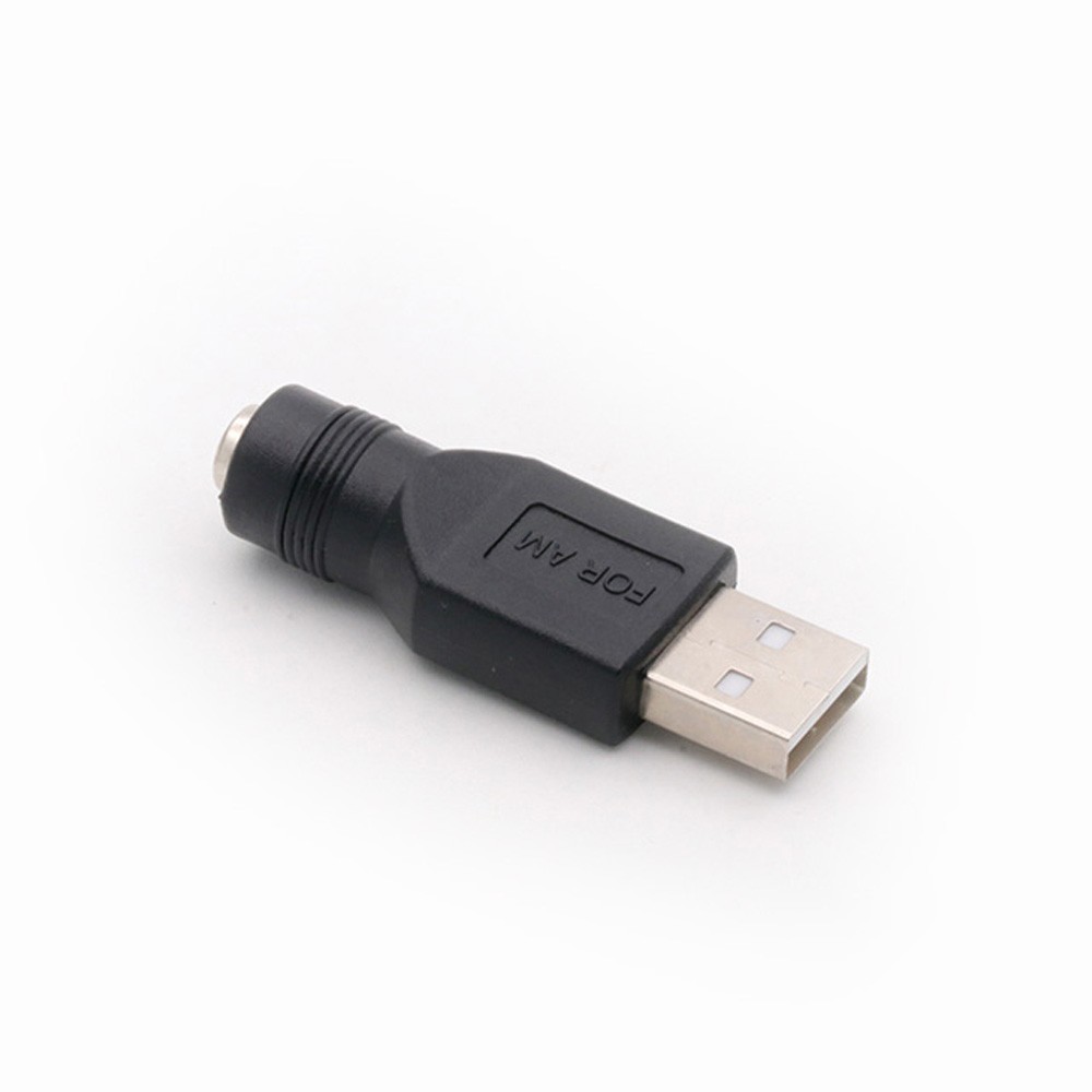 10pcs USB Type Male Plug to 5521 DC Connector 2.1*5.5mm Power Jack DC Power Connector 5.5 x 2.1 Adapter High Quality