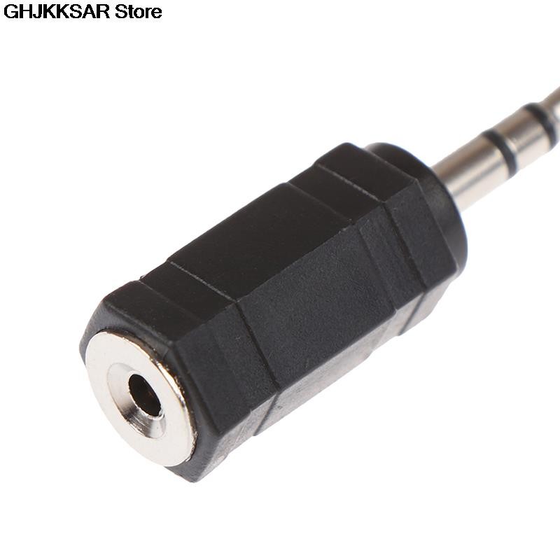 3.5mm stereo audio jack male to 2.5mm female 3.5 to 2.5mm adapter jack for headphones, computer, phone