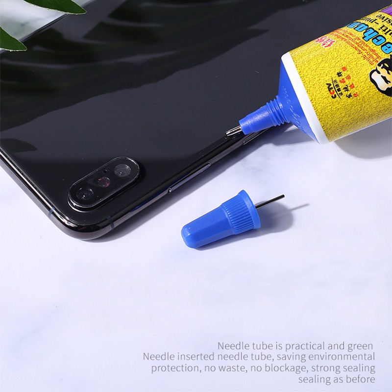 MECHANIC 50／110ML Adhesive Black Glue Multi-purpose Glue Epoxy Resin Repair Phone LCD Touch Screen Jewelry Crafts DIY Glue T7000