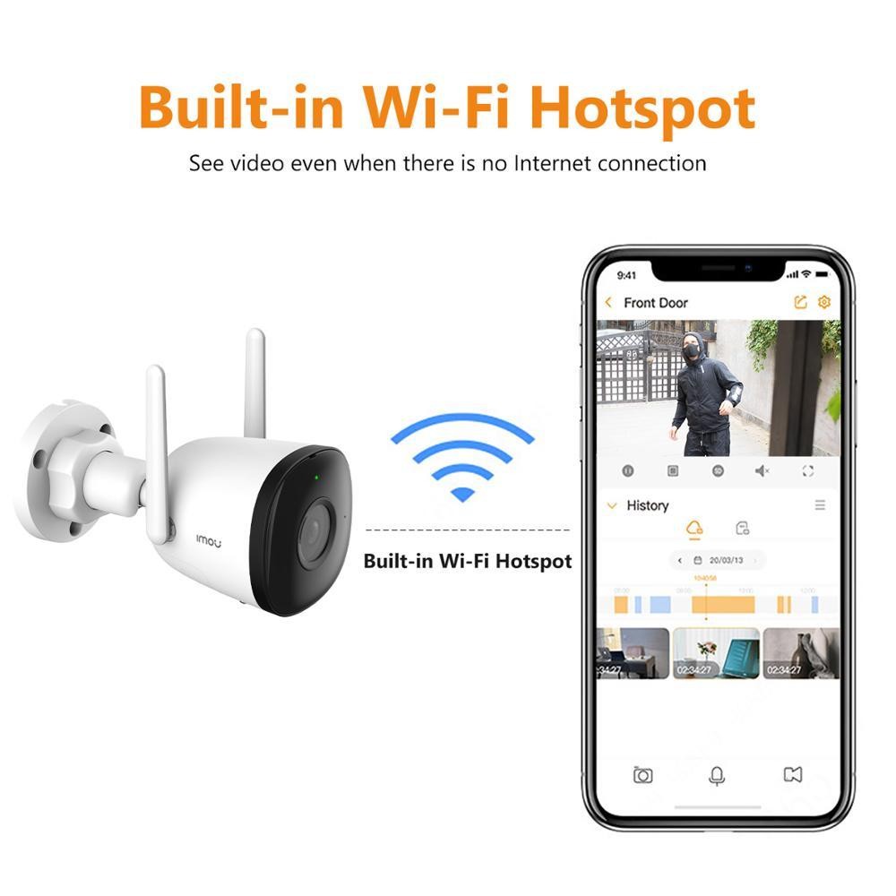 Dahua Emu Camera 4MP 2MP 2MP Camera WiFi Auto Tracking Weatherproof AI Human Detection Outdoor Surveillance ip camera