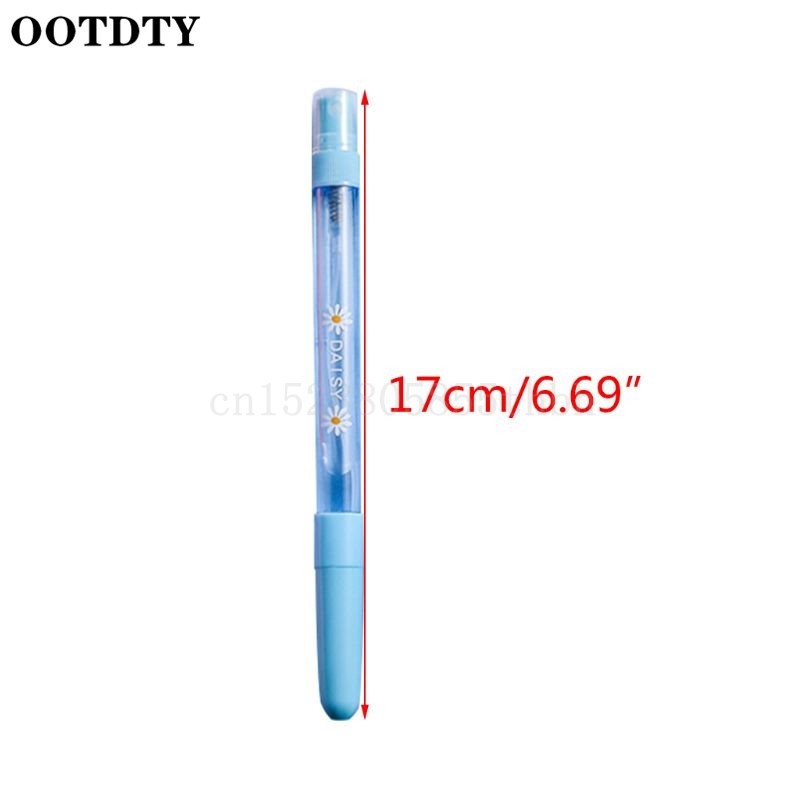 6pcs/set Creative Spray Gel Pen Perfume Antiseptic Alcohol Sanitizer Sprayer Refillable Neutral Pen Student Stationery