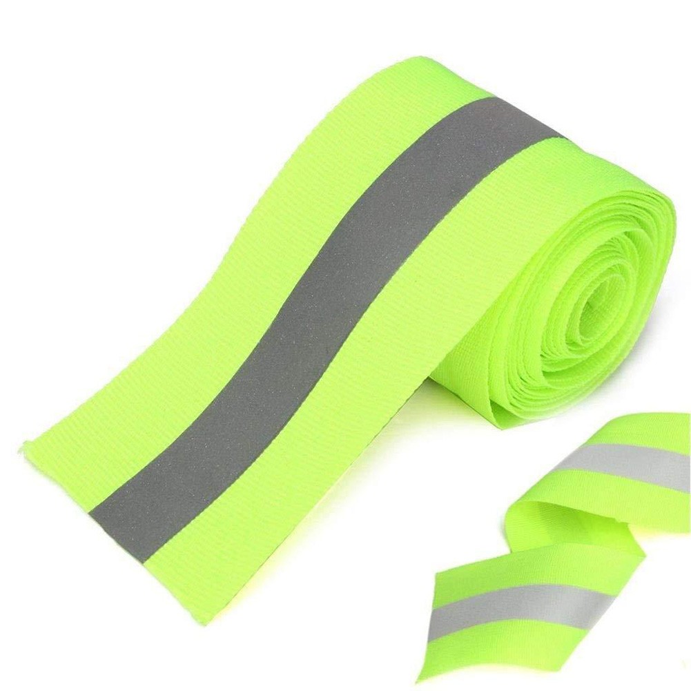 Sewing Tape Garment Safety Luggage Tape Reflective Fluorescent Warning Tape