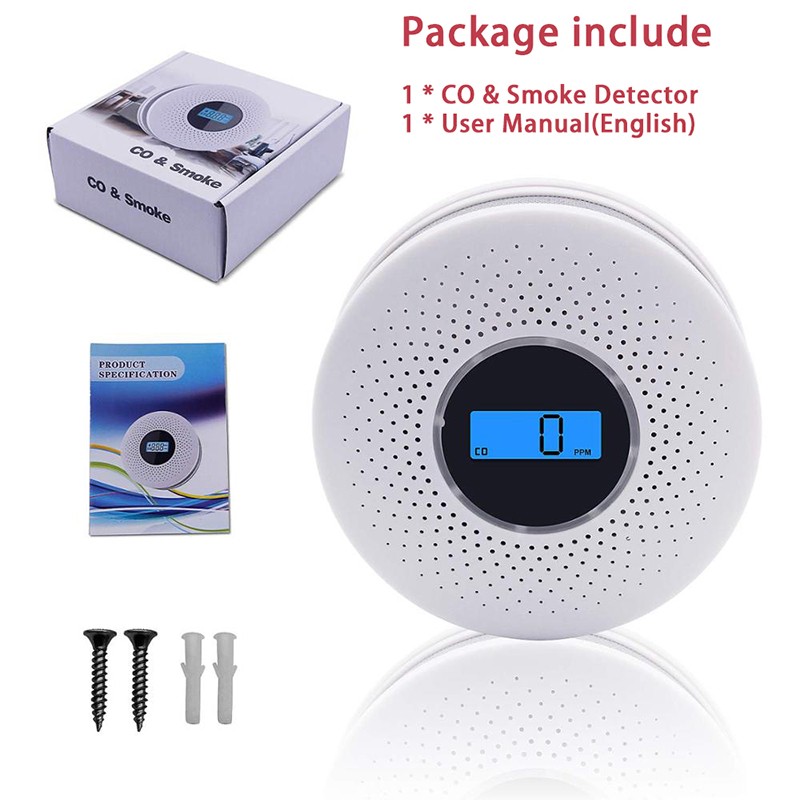 Home Security Protection Personal Alarm Carbon Monoxide Alarm Electrochemical Infrared Photoelectric Smoke Detector