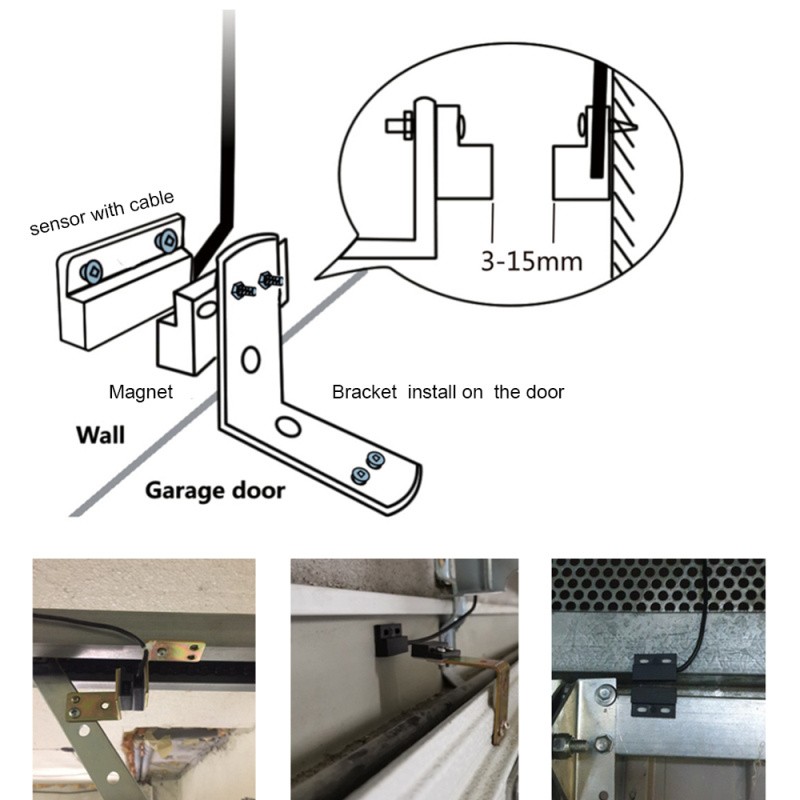 WiFi Garage Door Switch Opener Smart Gate Controller APP Remote Works with Alexa Google Home Assistant