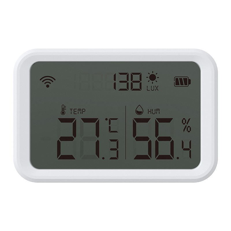 Neo Tuya Wifi Smart Indoor Temperature Humidity Sensor Hygrometer Thermometer Detector Works with Alexa Google Processor