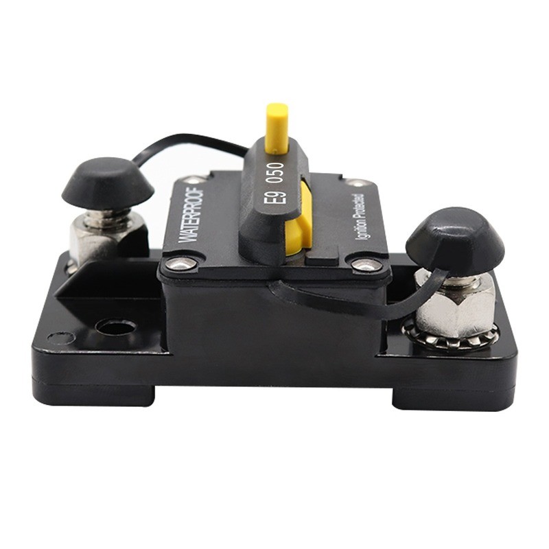 30-50A Circuit Amp Circuit Breaker Dual Battery IP67 Waterproof 12V 24V Fuse Manual Reset Car Circuit Breaker