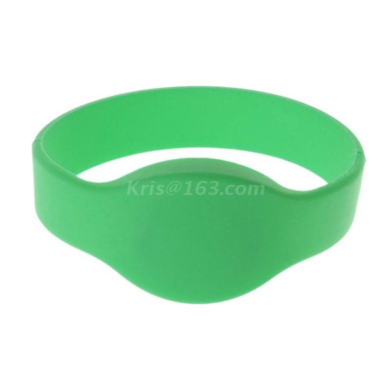 125khz EM4100 TK4100 Wristband Bracelet RFID ID Card Silicone Band Read Only