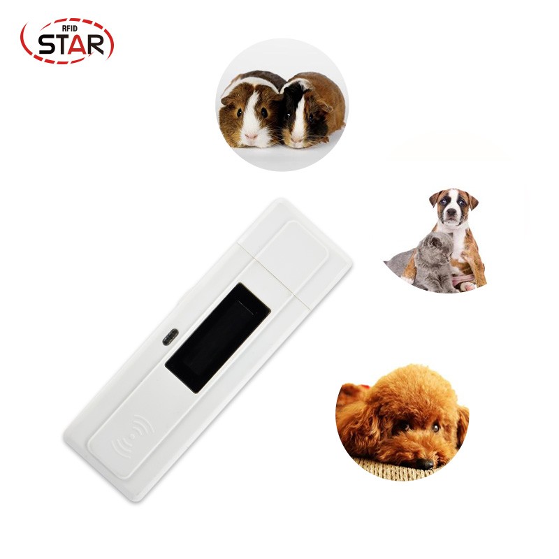 2022 FDX-B Pet ID Reader Chip Transponder USB Handheld RFID Device Microchip Scanner For Dog Cats Horse