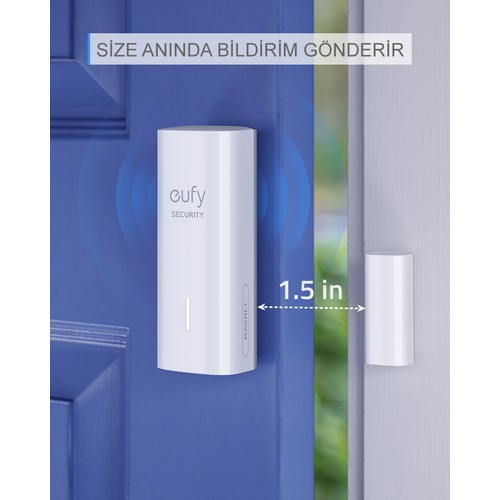 Anker Eufy Smart Security Alarm Security - Door and Window Sensor-T8900