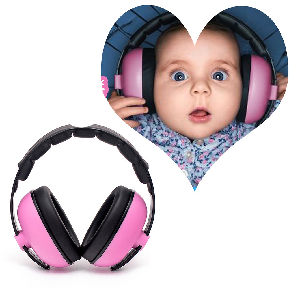 Adjustable Headband Care Portable Boys Girls Home Ear Protection Gift Padded Soft Earmuff Travel Headphone Noise Canceling