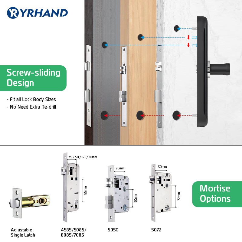 2022 YRHAND H2 Tuya wifi fingerprint fechadura eletronica password cerradura inteligente smart door lock