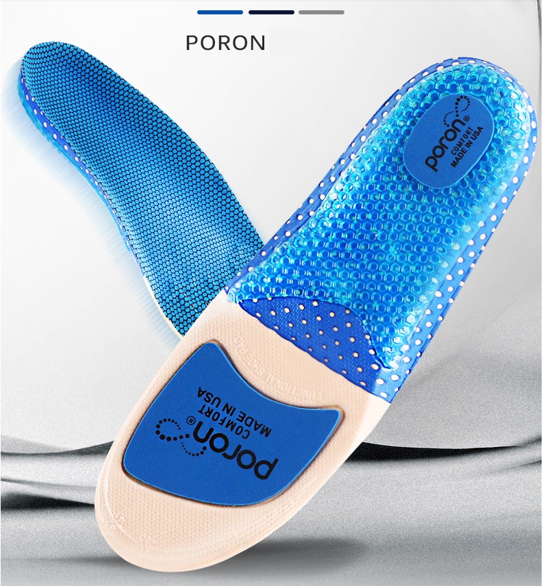 Insoles Silicone Unisex Mesh Breathable Insoles Orthotic Arch Support Shoes Cushion For Men Women Deodorization Sneakers Insert