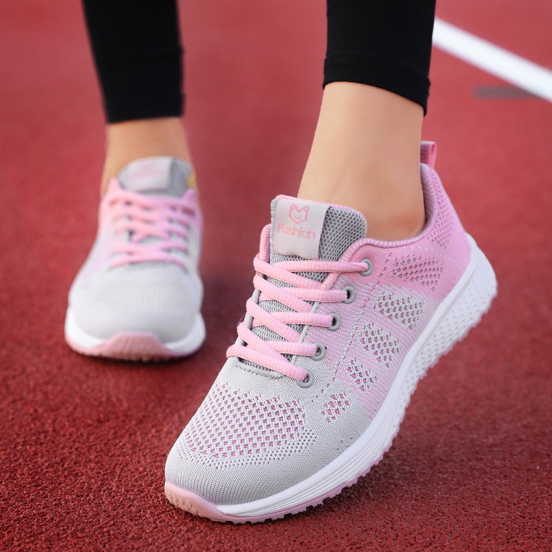 shoes for women sneakers 2021 summer woman casual sports shoes flat shoes ladies mesh light breathable nursing vulcanize shoes