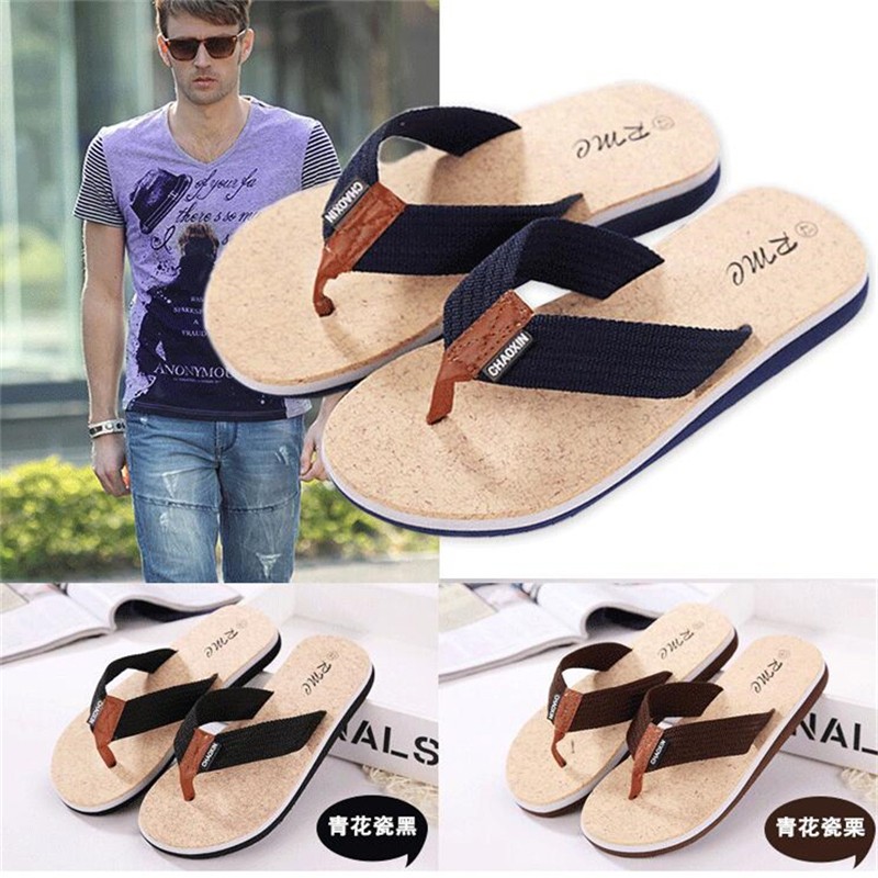 men shoes indoor and outdoor beach slippers anti-slip male flip flop eva lightweight soft flat sole slipper sandals men slides