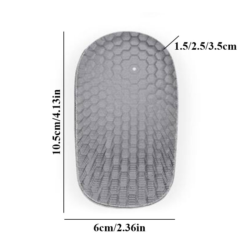 Arch Support Height Increase Insoles Lightweight Soft Flexible Lifting For Men Women Shoes Platforms 1.5cm 2.5cm 3.5cm Lift