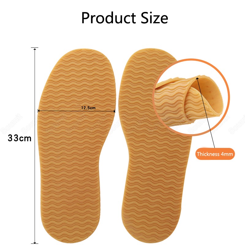 Sheet Of Rubber Soles For Shoe Making Replacement Insoles Insoles For High Heels Sneakers Sole Protector Shoe Insoles Men Shoes