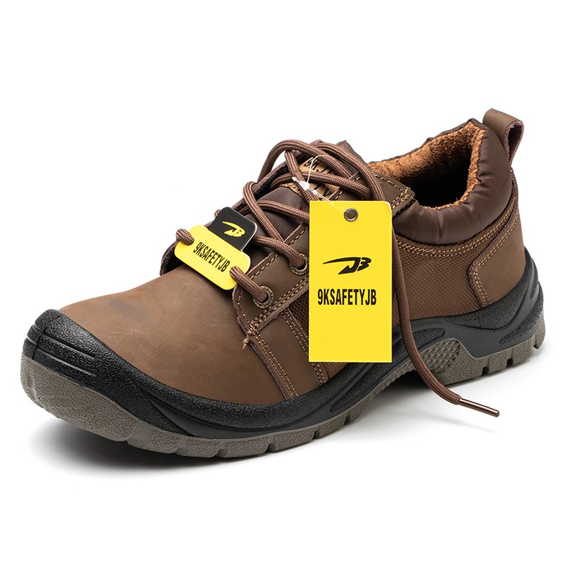 Dorpshipping men's safety shoes anti-smashing and anti-puncture safety shoes rubber non-slip protective safety shoes