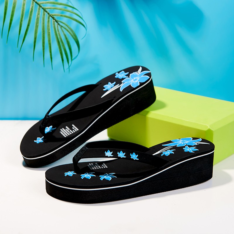 Women Wedges Fashion Slippers 2022 New Sexy Platform Flip Flops Ladies Lightweight Beach Sandals Casual Shoes Zapatos De Mujer