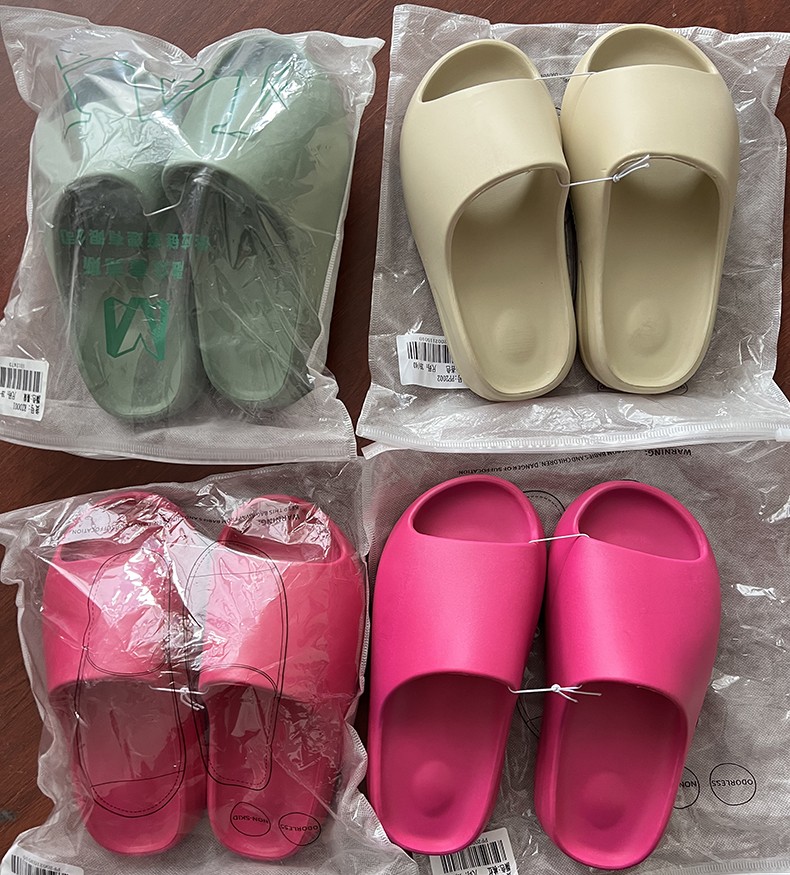 2022 summer hot sale unisex thick bottom slides women men outdoor beach slippers sandals pink red slides flip flops women shoe