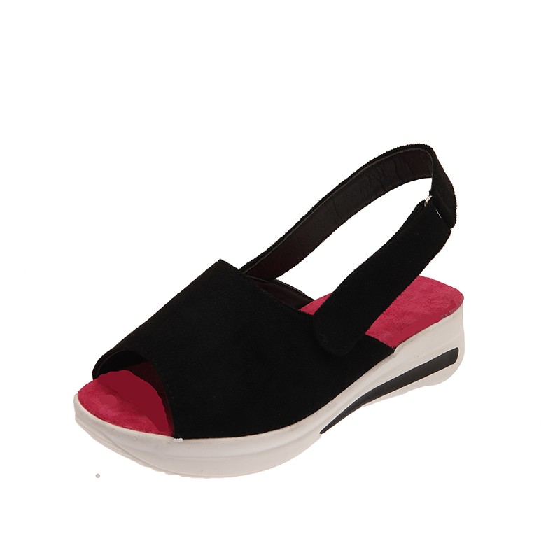 Foreign trade women's sandals in summer 2022, new style of thick-soled fish mouth shoes